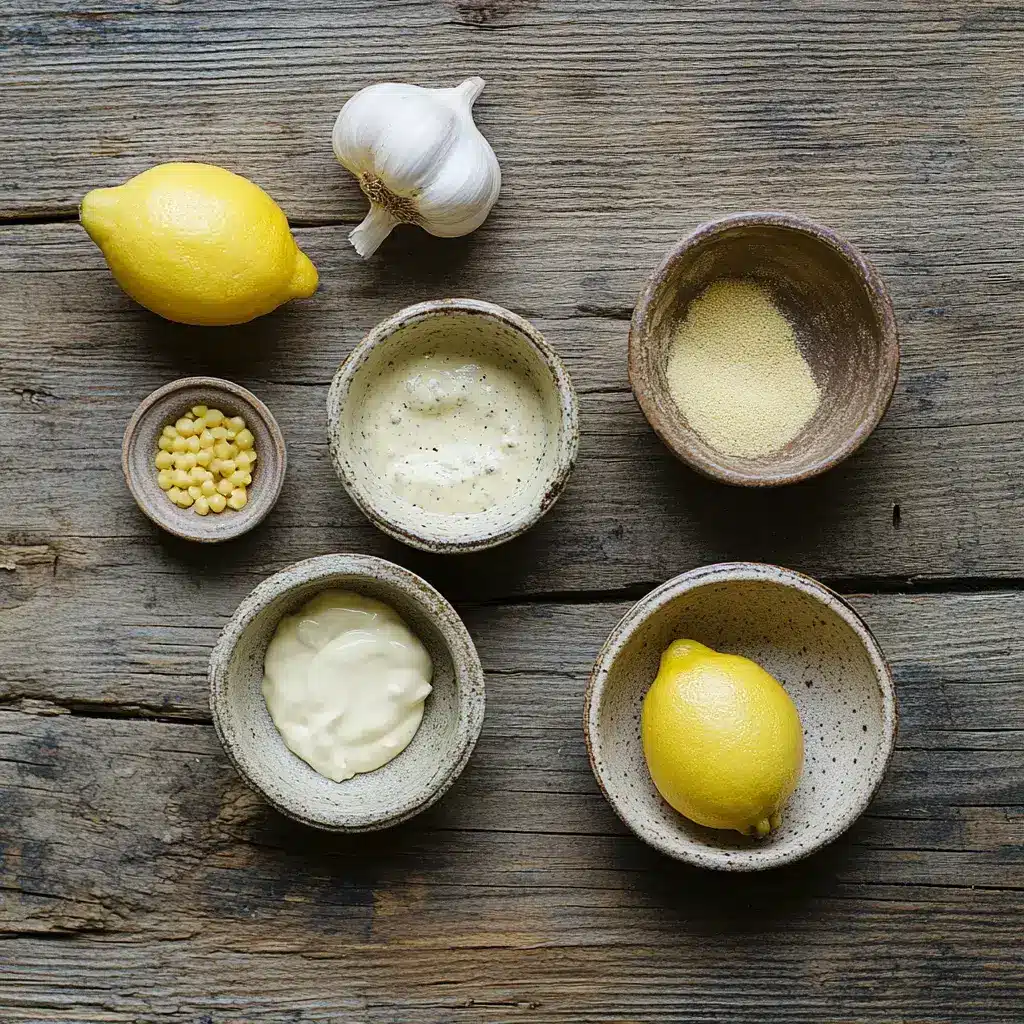 Ingredients for caesar salad dressing low calorie