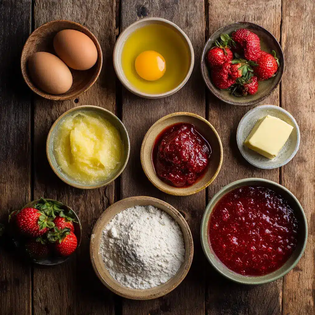 Strawberry Lemonade Cake Ingredients