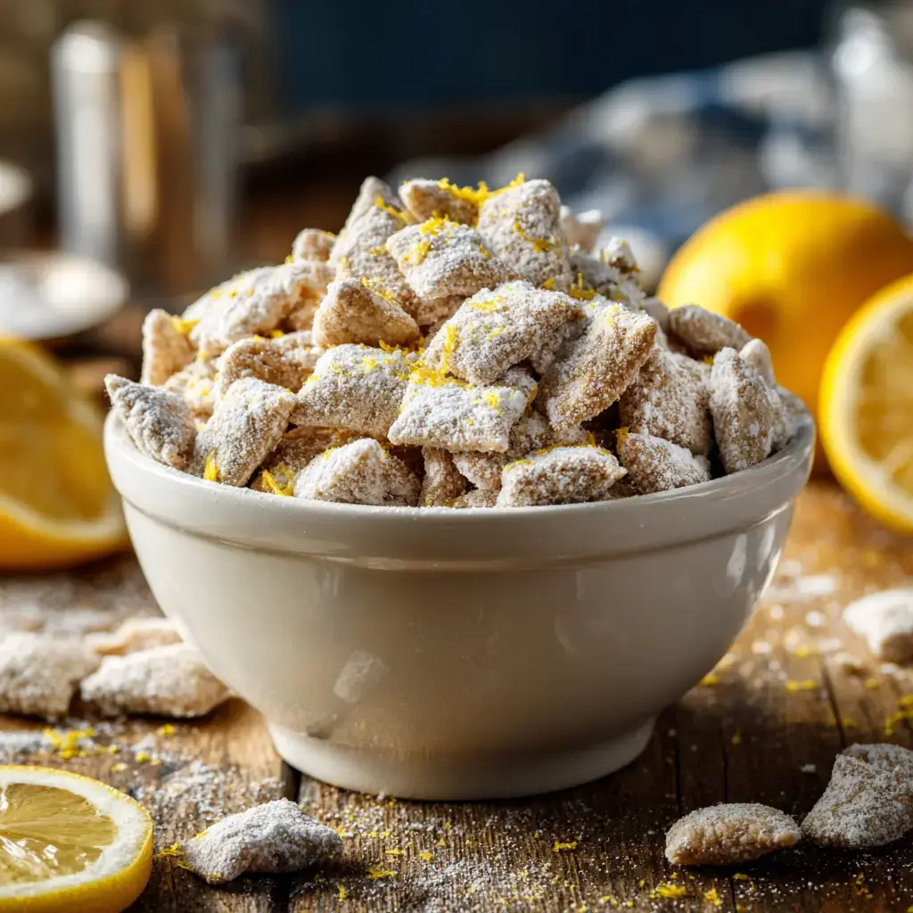 Zesty Lemonade Puppy Chow
