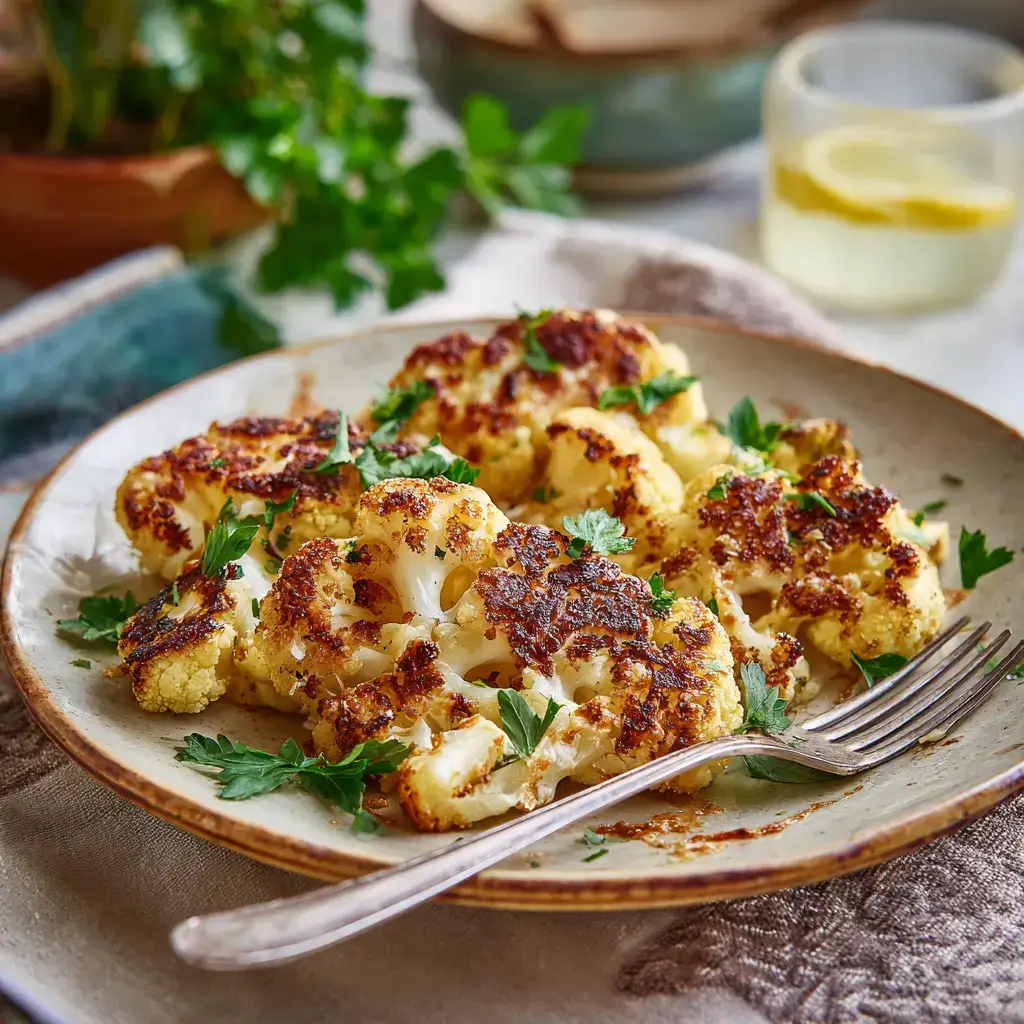 Crispy Roasted Cauliflower – 6 Ingredient Cheesy Recipe That Wows