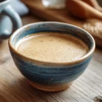 How to make a flax egg thick mixture in ceramic bowl