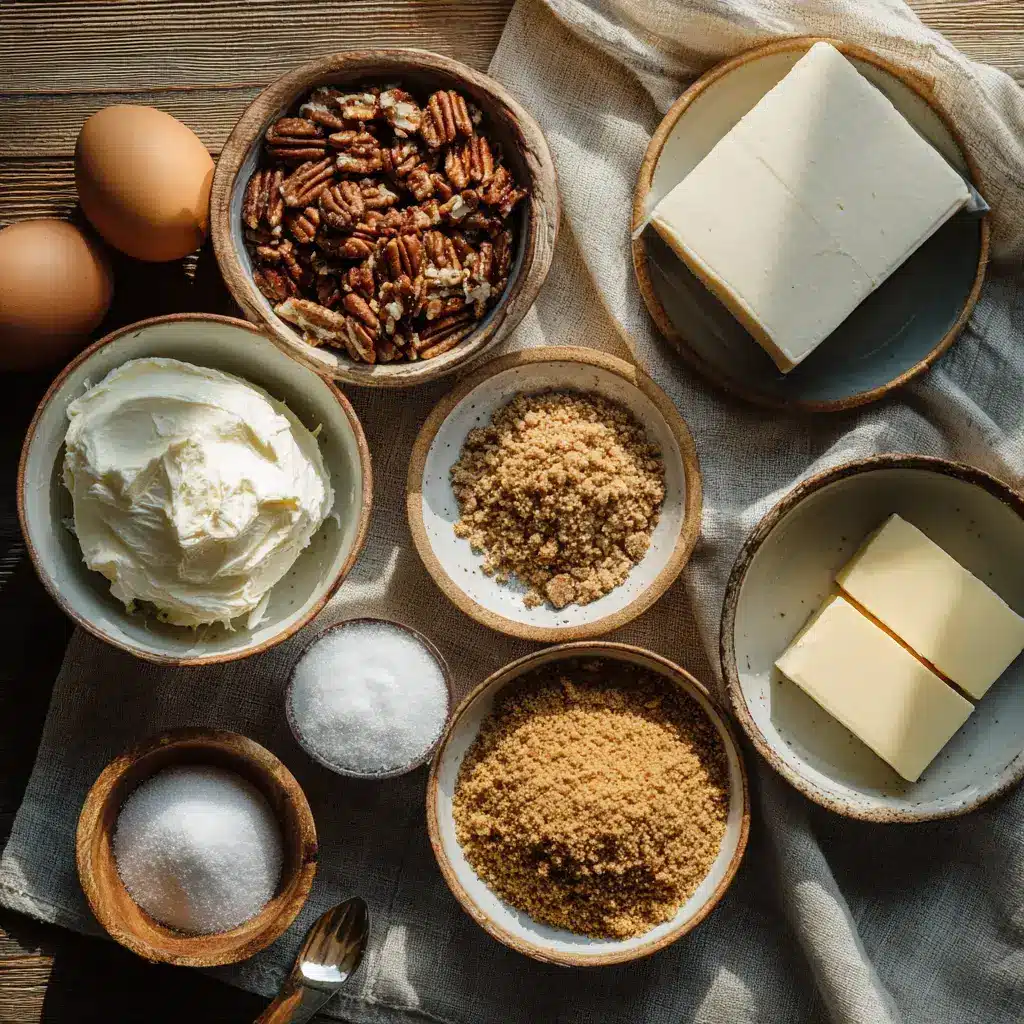 Pecan Pie Cheesecake Ingredients