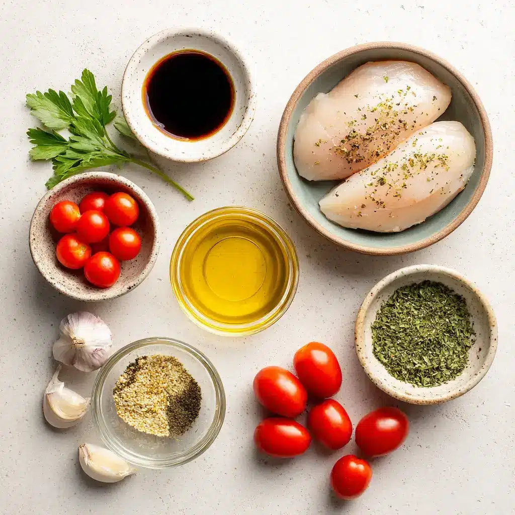 balsamic baked chicken breast ingredients