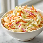 chick fil a coleslaw recipe released in a ceramic bowl