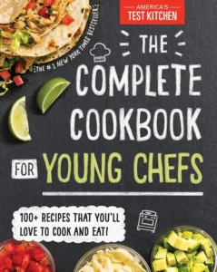 The Complete Cookbook for Young Chefs with recipes for kids