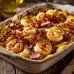Viral Cabbage Boil Shrimp Sausage and Bacon