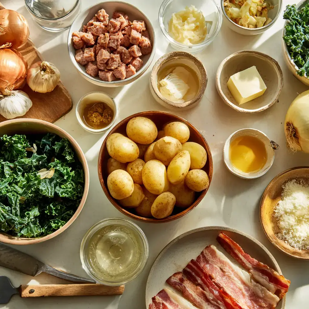 zuppa toscana recipe ingredients sausage potatoes kale cream