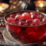 halloween vampire’s kiss strawberry punch spooky recipe
