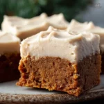 frosted-gingerbread-brownies