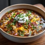smoky-chicken-bacon-black-bean-soup-bowl