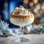 snowman cookie smash holiday cocktail