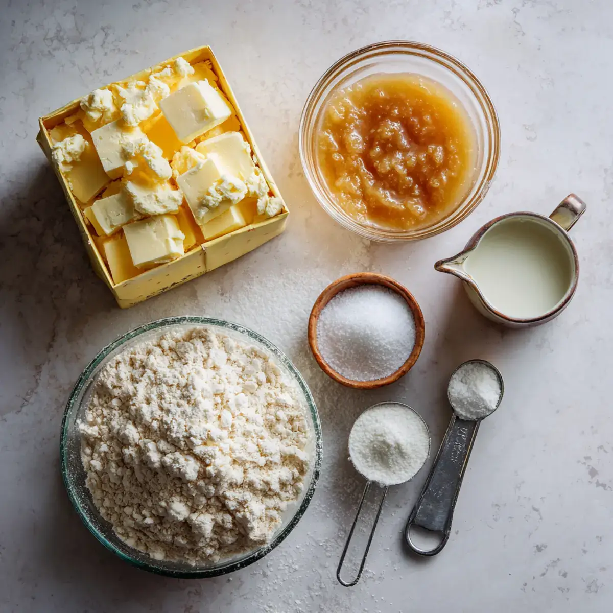 ingredients for apple pie filling coffee cake