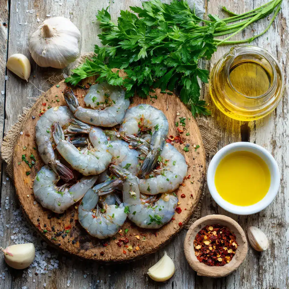 gambas al ajillo ingredients