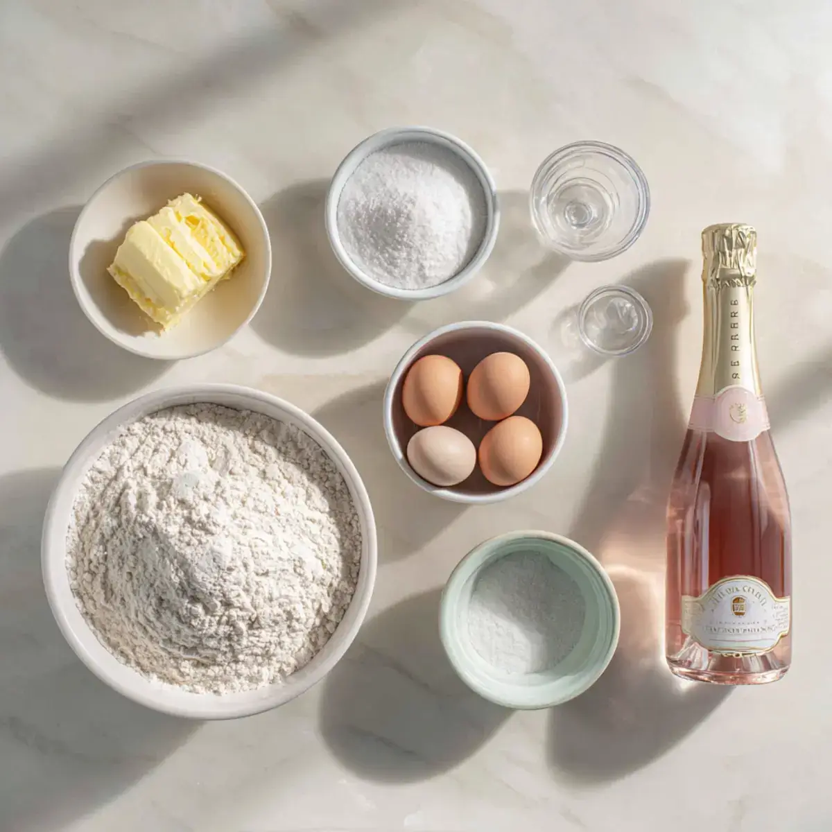 Pretty Pink Champagne Cake with Champagne Buttercream ingredient