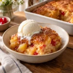 Dolly Parton's Cuppa Cuppa Cake with vanilla ice cream